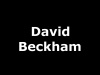 DAVID BECKHAM
