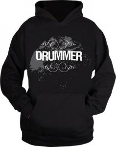 Фото Толстовки, Мужские, С различными рисунками и без них. Худи DRUMMER