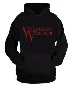 Фото Толстовки, Мужские, Кино Худи VEGETARIAN VAMPIRE