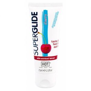 Фото Косметика, Смазки/спреи , Оральные 44115 ГЕЛЬ-СМАЗКА ОРАЛЬНАЯ EDIBLE WATERBASED, CHERRY, 75ML