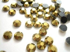 Фото Декоративные элементы, Стразы ДМС gold ss16