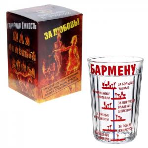 Стакан "Бармену" в упаковке 487485