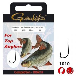 Крючок с поводком Gamakatsu BKS-1010R Roach