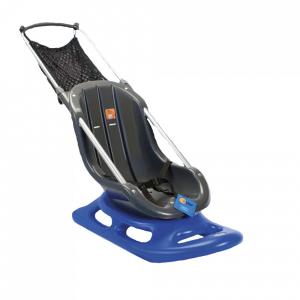 KHW Санки детские Snow Baby Fun (синий) 29522 с ручкой 