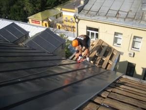 Ремонт скатной кровли