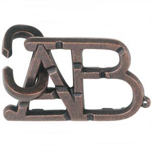 Головоломка литая Алфавит - аналог Cast Puzzle ABC
