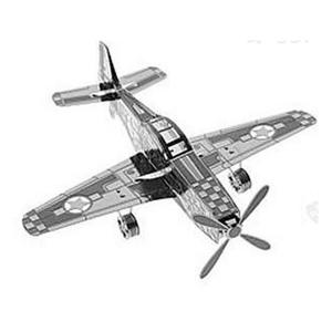3D пазл металлический "Р-51 Мустанг"