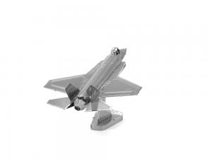 3D пазл металлический "Самолет F-35"