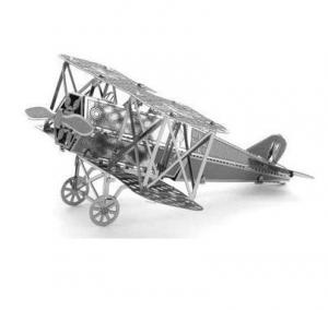 3D пазл металлический "Самолет Fokker D-IIV"