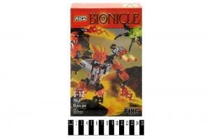 конструктор "brick", "bionicle", 706, в коробке: 24х15,5х5,5 см