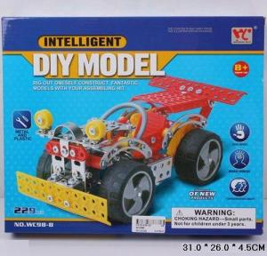 конструктор металл wc98b (48шт/2) 229дет,в кор. 31*26*4,5см