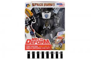 игрушка "робот-трансформер" d622-е235 (633624), в коробке, размер: 22х8,5х25,8 см