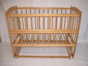 кровать качалка с открывающим боком на шарнирах, 120х60