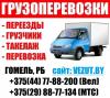 Экономные грузоперевозки в Гомеле. Грузчики