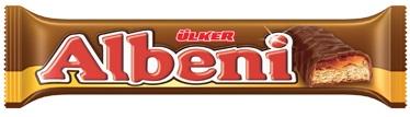 Шоколадный батончик "ALBENI" с карамелью и печеньем 40 грамм