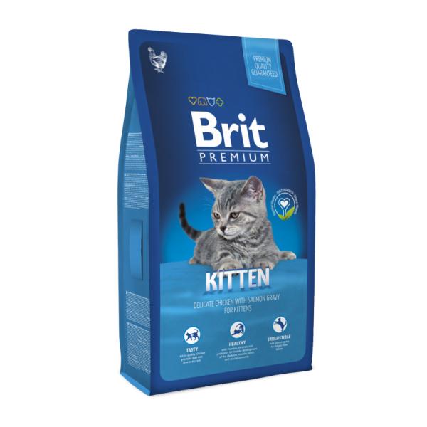 Brit Premium Cat Kitten для котят, 8 кг
