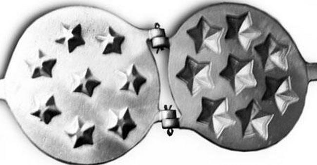 Форма для выпечки "Звездочки" под начинку из 8ми