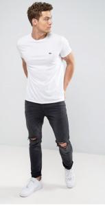 Футболка Lacoste white