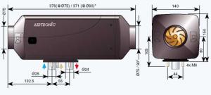 Фото Воздушные отопители, Eberspacher Airtronic D4 дизель 12В