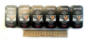 Губка (мини) придающая блеск Silver, черный купить в Харькове - Догляд за взуттям, фурнітура