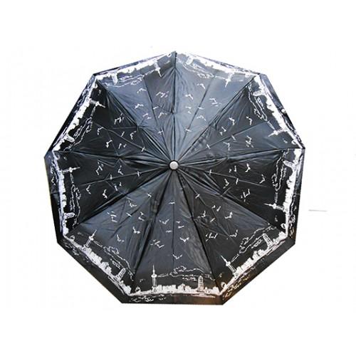 Женский зонт Sneter автомат Артикул 482 черный