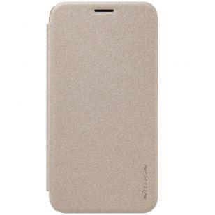 Чехол -книжка Nillkin Samsung J1 2016/J120 Gold