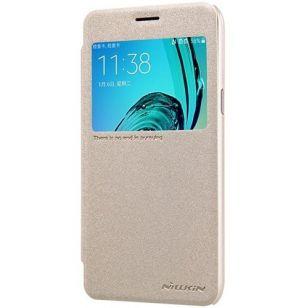 Чехол -книжка Nillkin Samsung J3 2016/J320 Gold