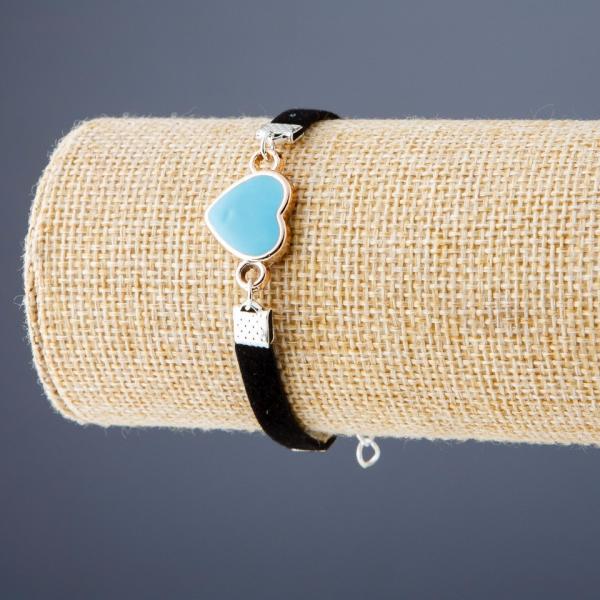 Браслет детский Сердечко L-15-20см