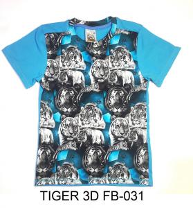 Футболка TIGER 3D FB-031