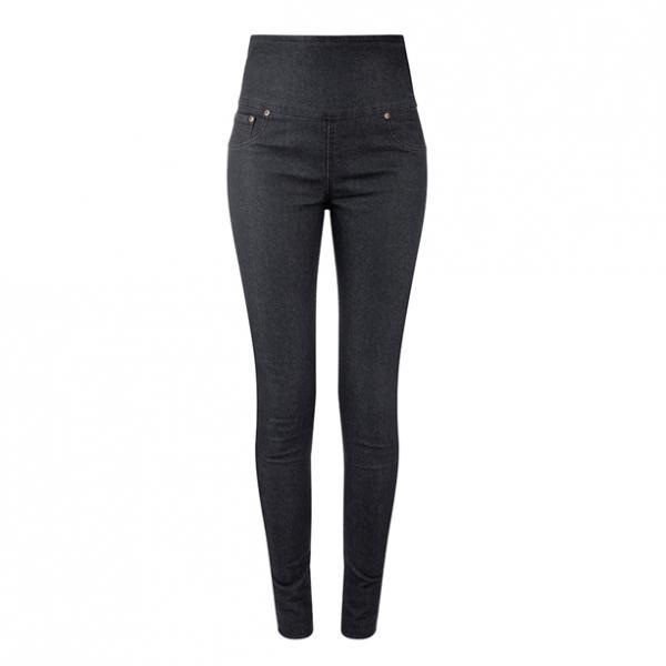 Женские брюки (джегінси). Черные