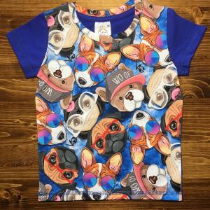 Футболка DOGS blue FB-068
