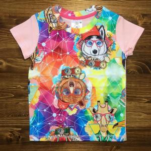 Футболка TIGR pink FB-051