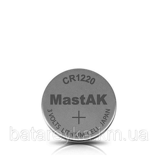 Дисковая батарейка MastAK Lithium Cell 3V  CR1220