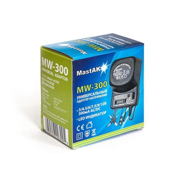 Универсальный блок питания  MastAK MW-300