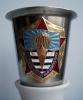 Стопка стальная под водку 100 мл с символикой - ВДВ СА