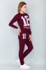  Спортивный костюм 18 (бордовый) Спортивные костюмы женские в Украине