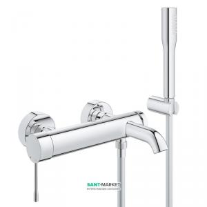 Смеситель однорычажный для ванны с душем Grohe коллекция Essence хром 33628001