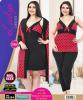 Комплект ночная сорочка и халат на запах  LADY LINGERIE