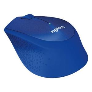 Фото КОМПЬЮТЕРНАЯ ЭЛЕКТРОНИКА, Мыши Мышь Logitech M330 Silent Plus, blue