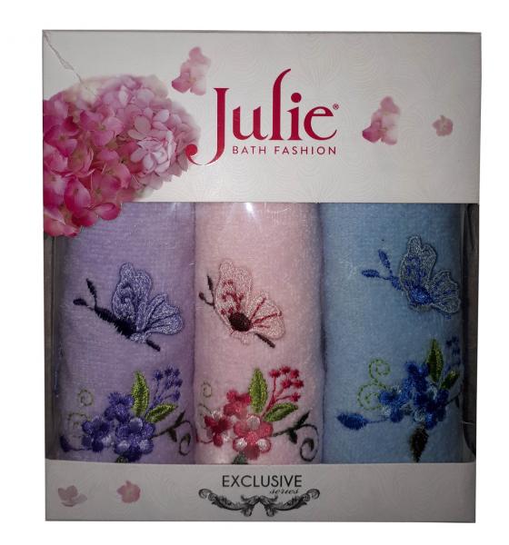 Подарочный набор полотенец (30*50) Julie Турция 3шт