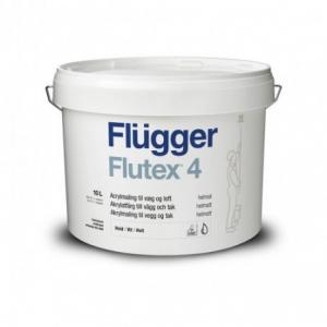 Краска для стен и потолков Flugger Flutex 4 3 л купить в Харькове - Будівельні фарби