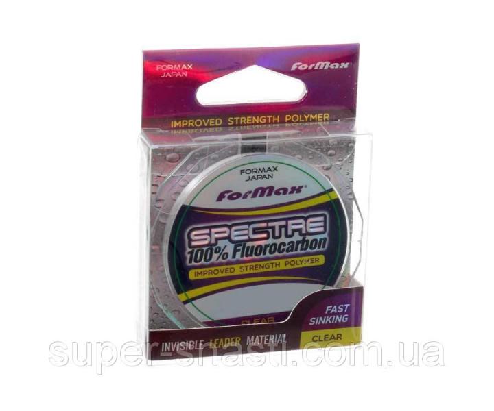 Фото Леска, шнуры, поводки, Леска, Formax Леска ForMax Spectre Fluorocarbon 25м 0.10мм