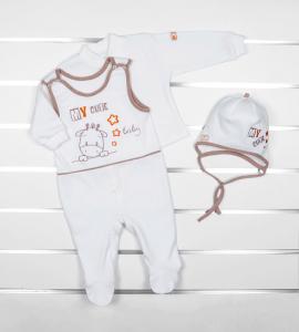 Фото Комплекти велюр,махра, фліс ,капітон трикотаж Комплект інтерлок CUTE