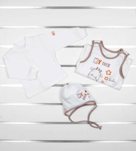 Фото Комплекти велюр,махра, фліс ,капітон трикотаж Комплект інтерлок CUTE