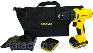 Дрель-шуруповерт аккумуляторный STANLEY LI-ION 10.8 В + кейс