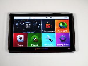 7" GPS Навигатор Pioneer HD - 4GB+FM + НОВЫЕ КАРТЫ