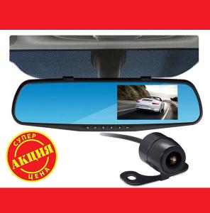 Зеркало с видео регистратором DVR 138 Full HD с камерой заднего вида