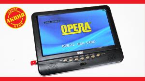 TV Opera 901 9,5" Портативный телевизор с Т2 USB SD