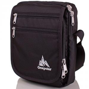 Сумка спортивная Onepolar Мужская спортивная сумка ONEPOLAR (ВАНПОЛАР) W5633-black