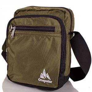 Сумка спортивная Onepolar Мужская спортивная сумка ONEPOLAR (ВАНПОЛАР) W5053-green